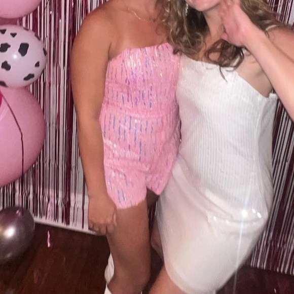 PINK sequence romper - Picture 2 of 2